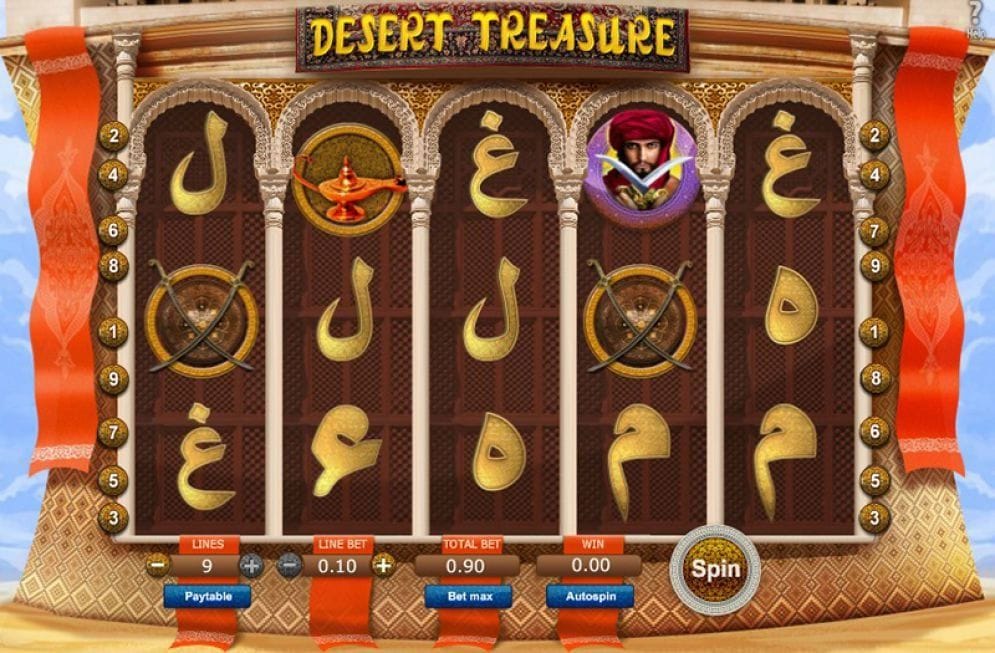 Desert Treasure Geldspielautomat
