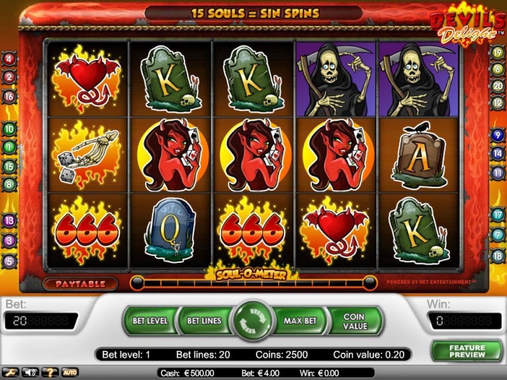 Devil’s Delight Casinospiel
