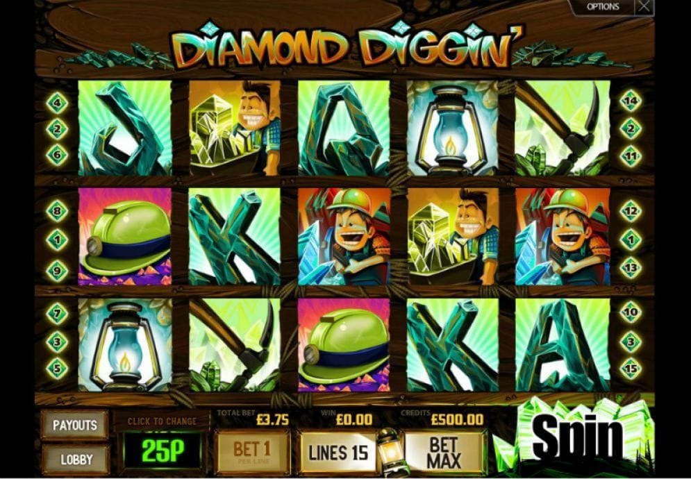Diamond Digin online Casinospiel