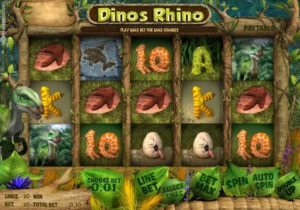 Dinos Rhino Slotmaschine kostenlos