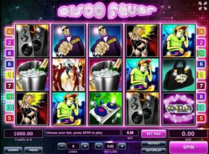 Disco Fever Slotmaschine kostenlos spielen