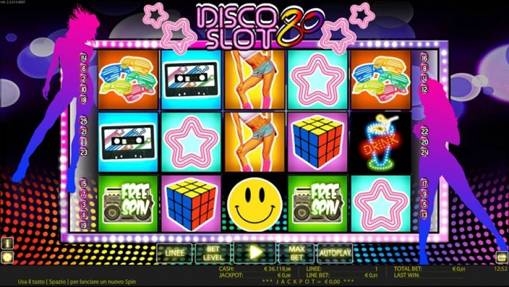 Disco Slot 80 online Casinospiel