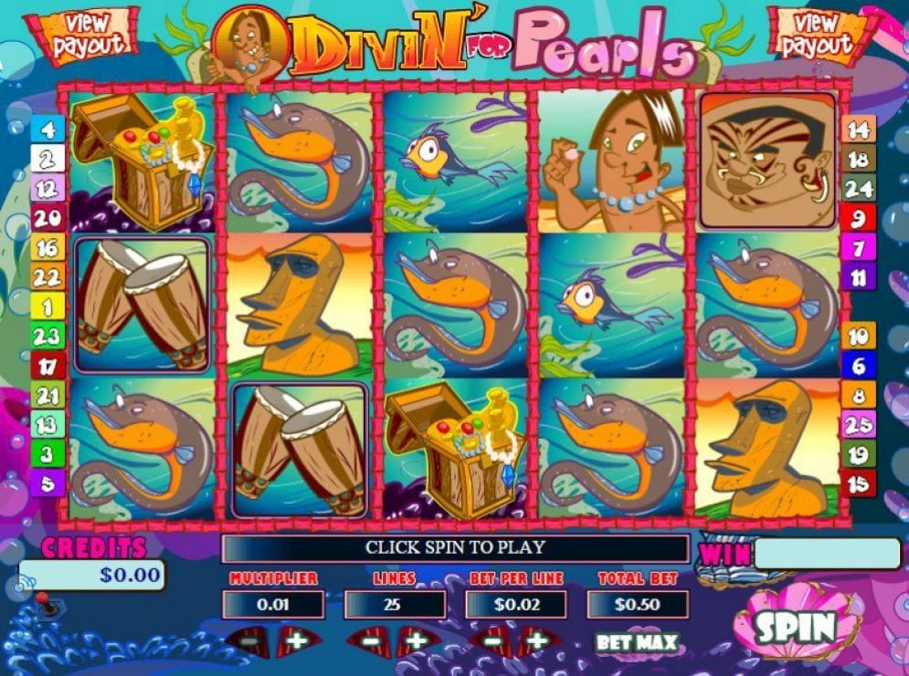Divin‘ For Pearls Casinospiel