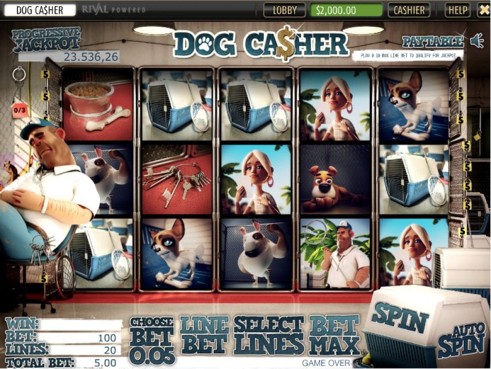 Dog Ca$her Casino Spiel