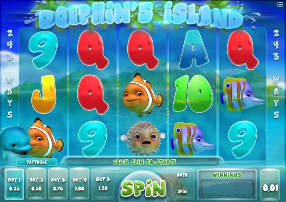 Dolphin’s Island online Casino Spiel