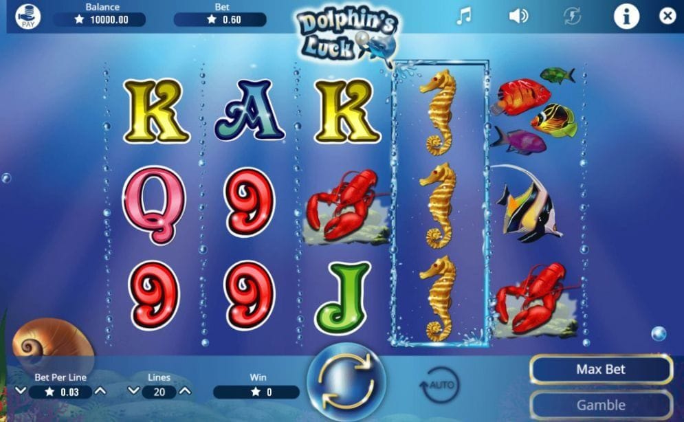 Dolphin’s Luck Casino Spiel