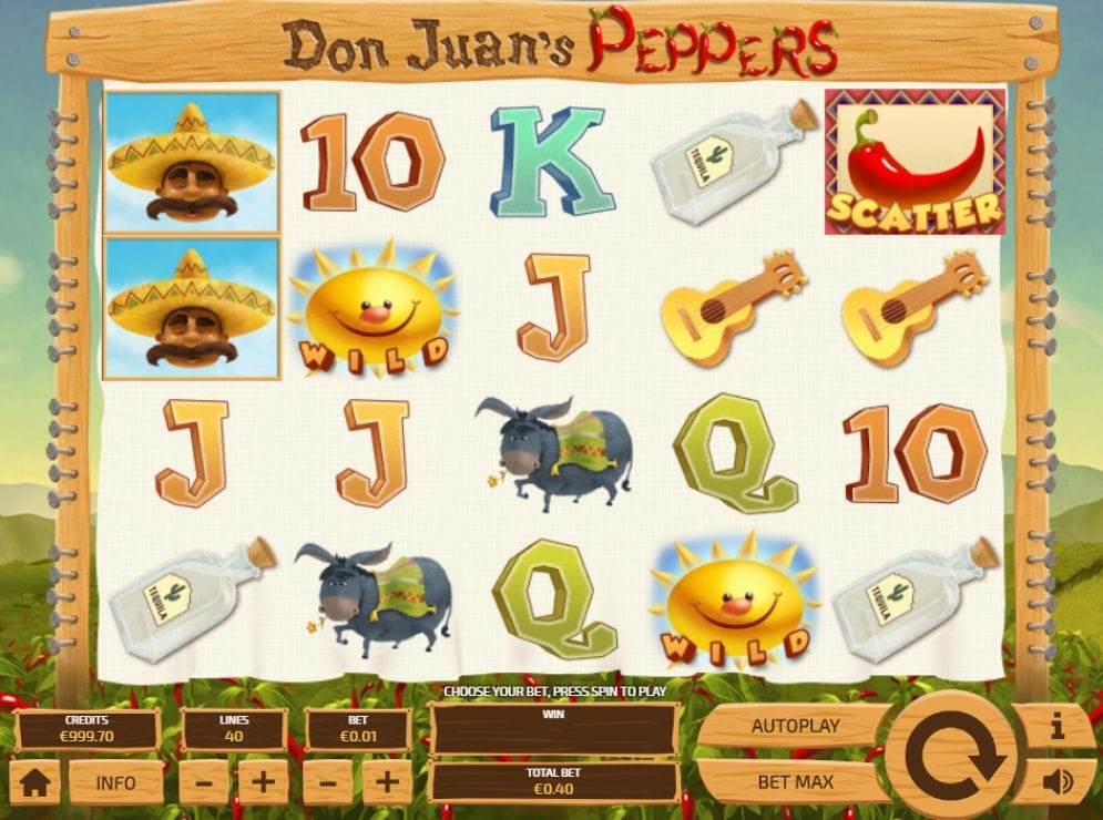 Don Juan’s Peppers online Geldspielautomat