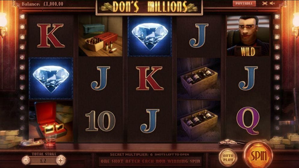 Don`s Millions online Casinospiel