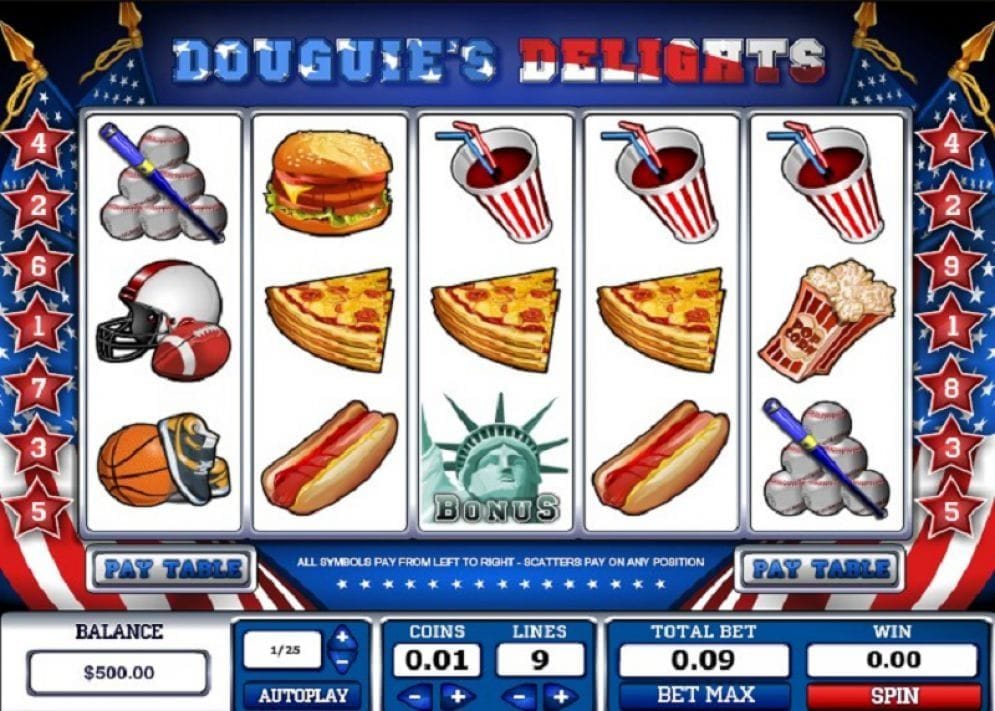 Dougie’s Delights online Spielautomat