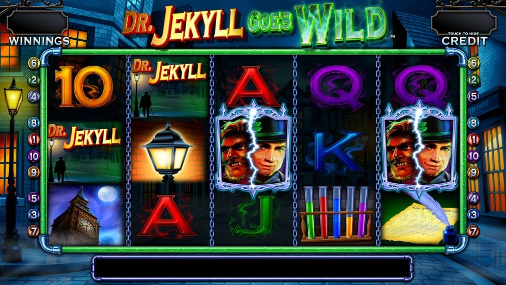 Dr Jekyll Goes Wild online Spielautomat