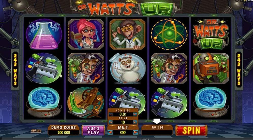 Dr Watts Up online Geldspielautomat