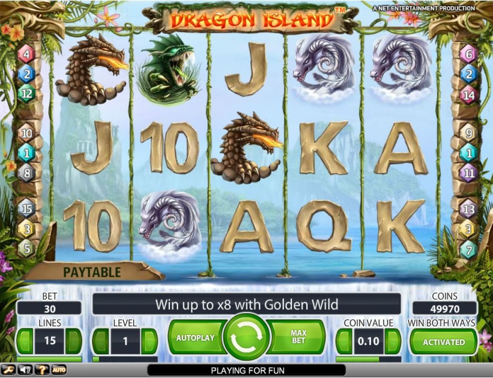 Dragon Island online Casinospiel