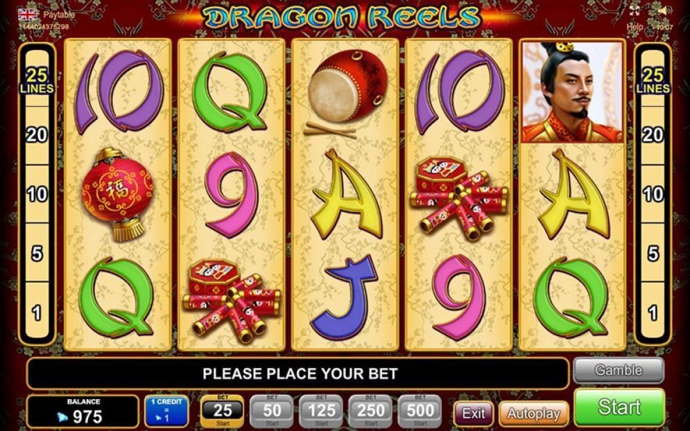 Dragon Reels online Slotmaschine