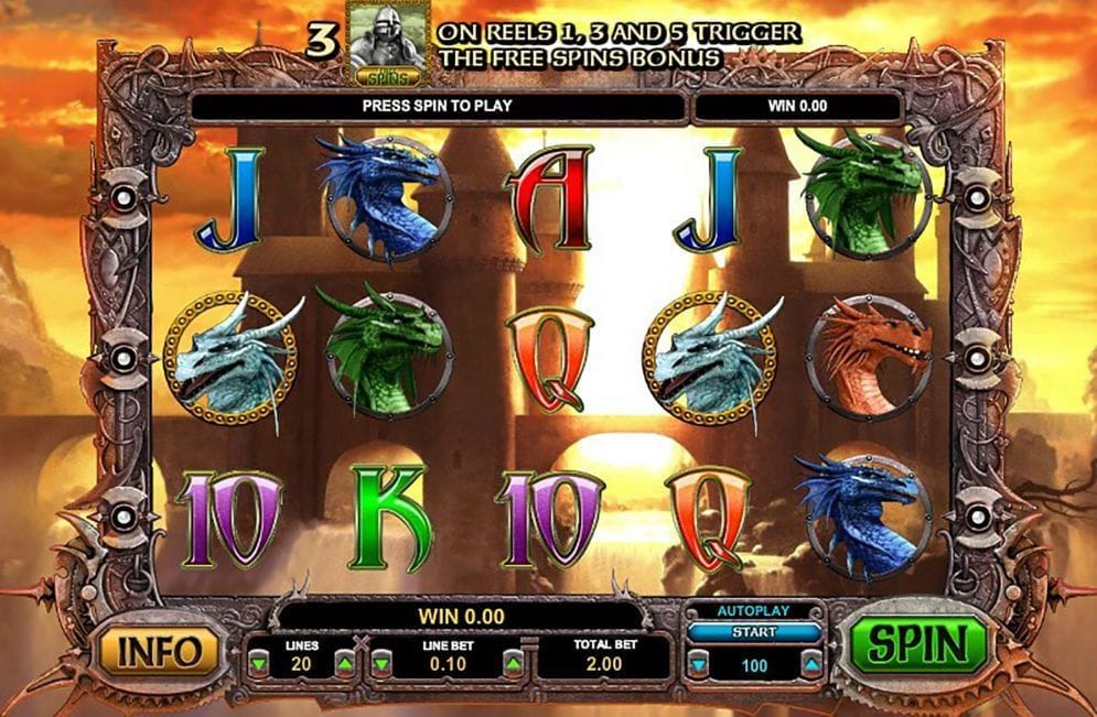 Dragon online Casino Spiel