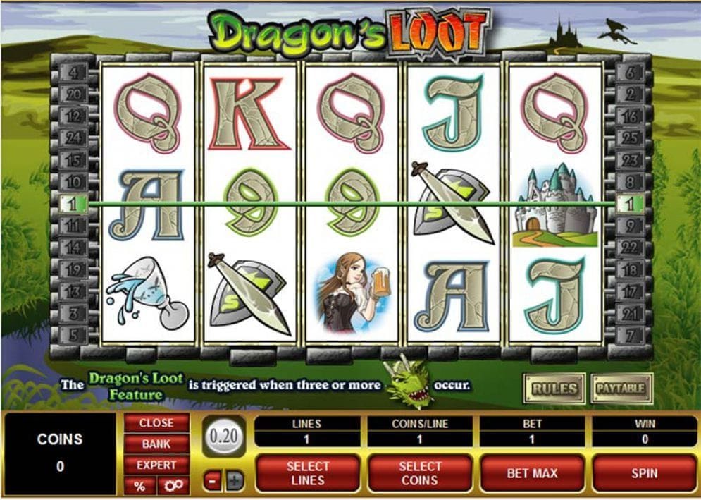 Dragons Loot online Automatenspiel