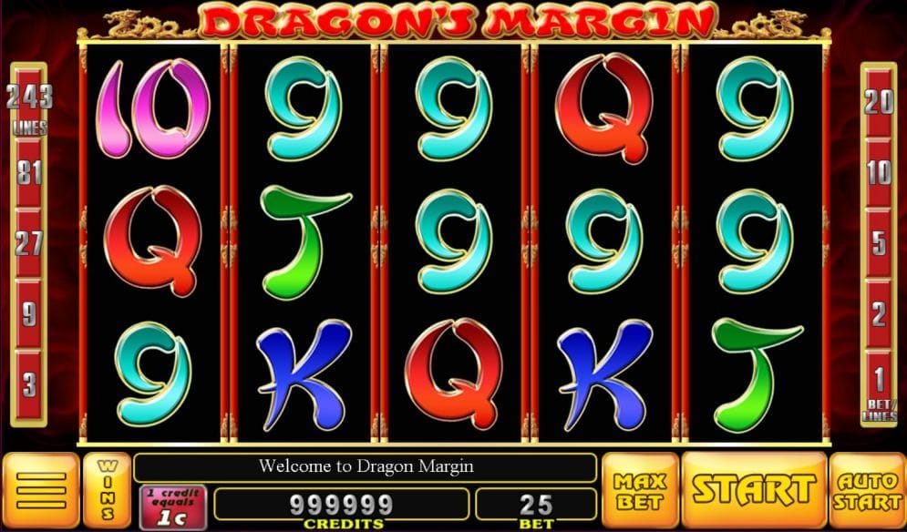 Dragon’s Margin online Spielautomat