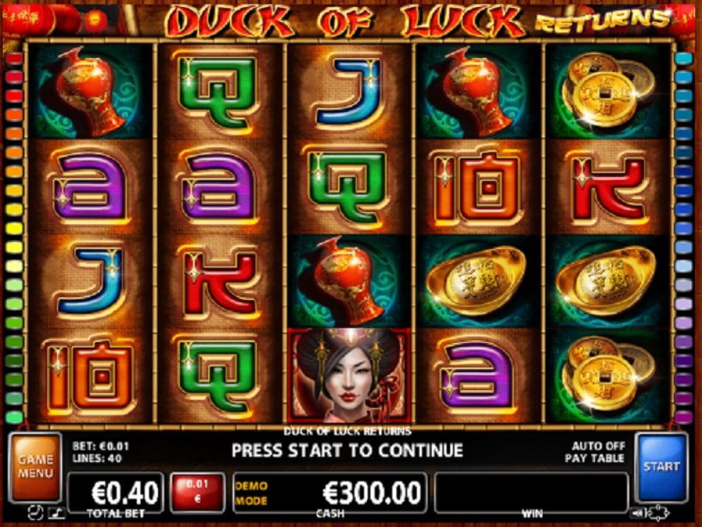 Duck of Luck Returns Casino Spiel