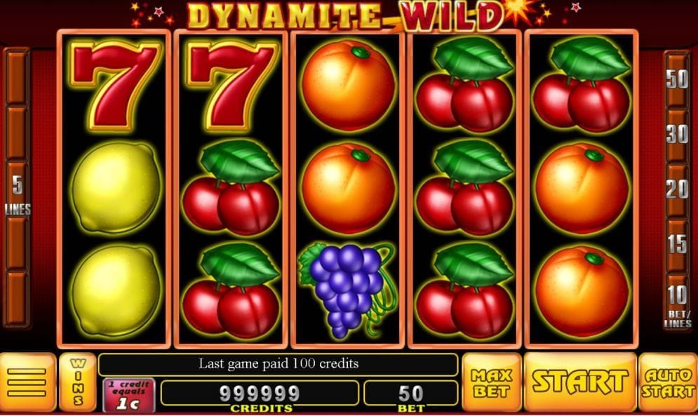 Dynamite Wild Geldspielautomat
