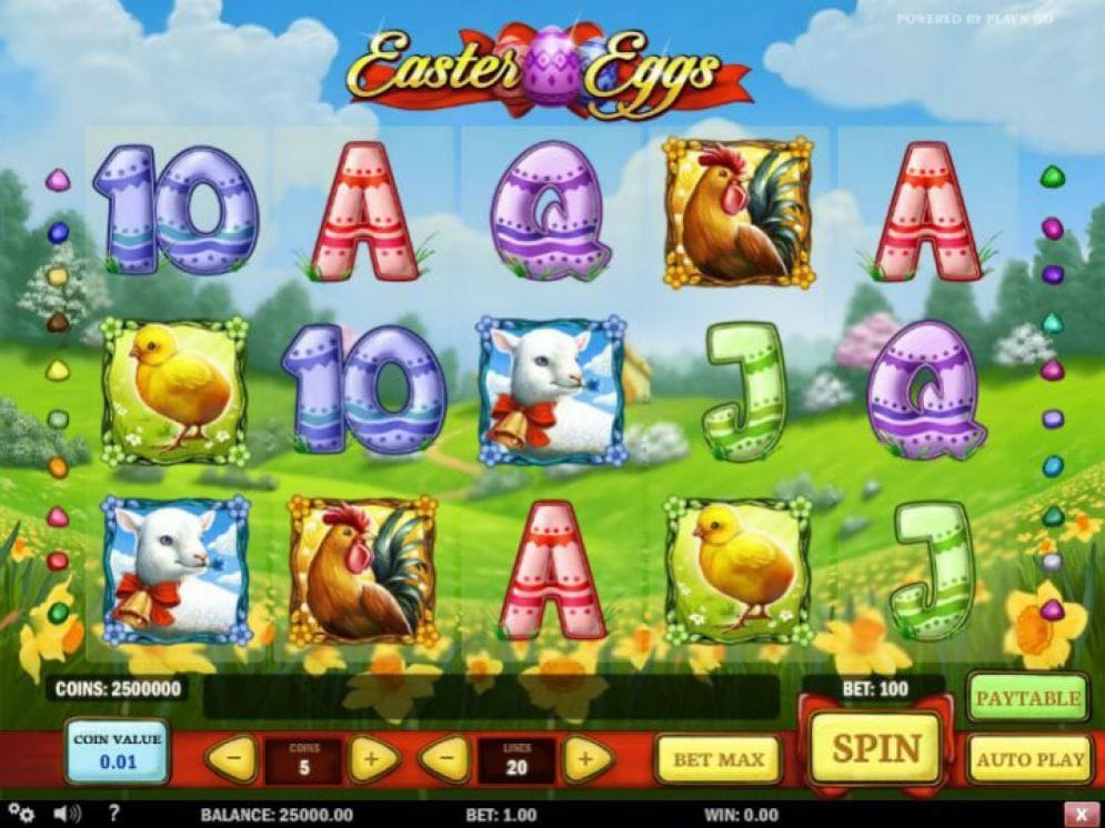Easter Eggs online Spielautomat