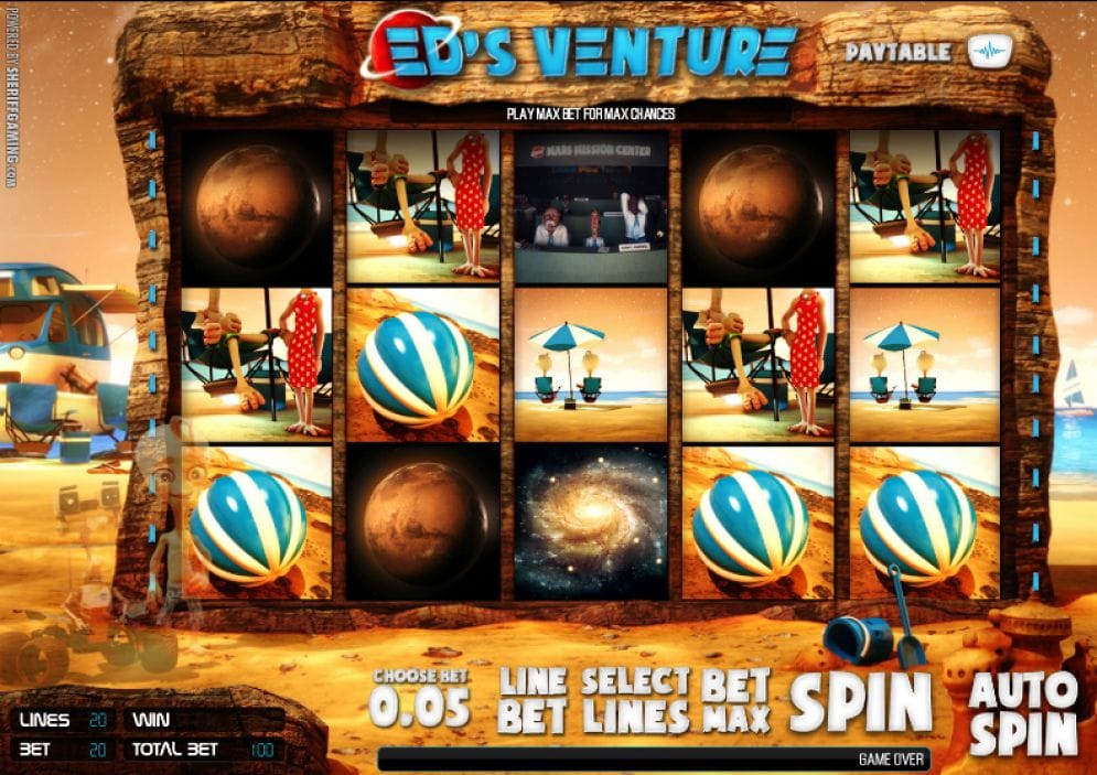 Ed’s Venture online Casino Spiel