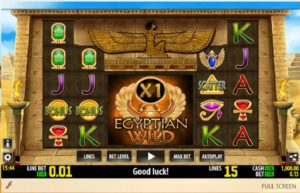Egyptian Wild Geldspielautomat online spielen