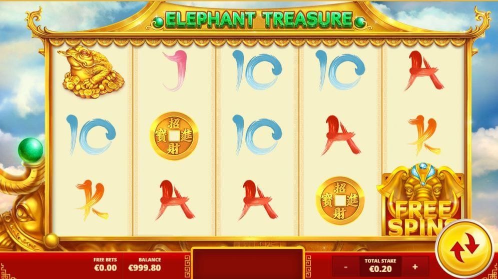 Elephant Treasure online Slotmaschine