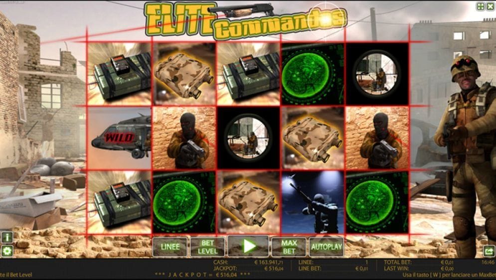 Elite Commandos online Geldspielautomat