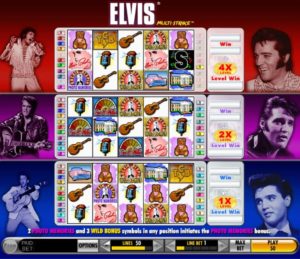 Elvis Multi-Strike Geldspielautomat ohne Anmeldung