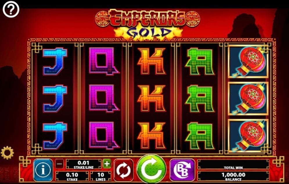 Emperor’s Gold online Casino Spiel