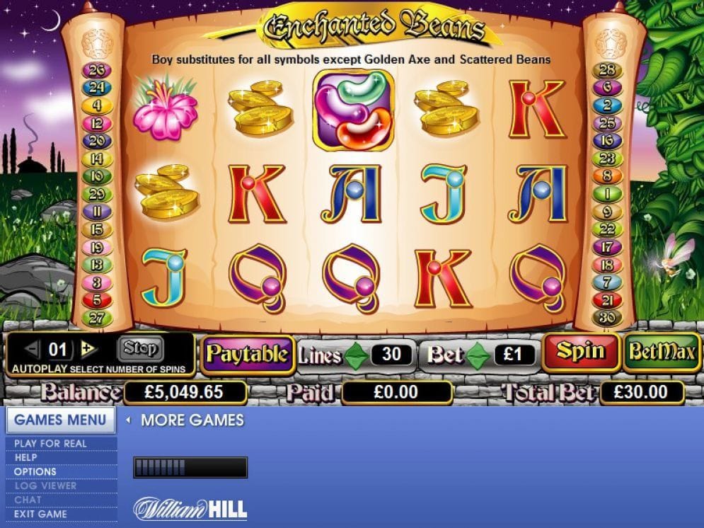 Enchanted Beans online Geldspielautomat