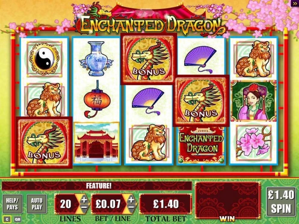 Enchanted Dragon online Automatenspiel