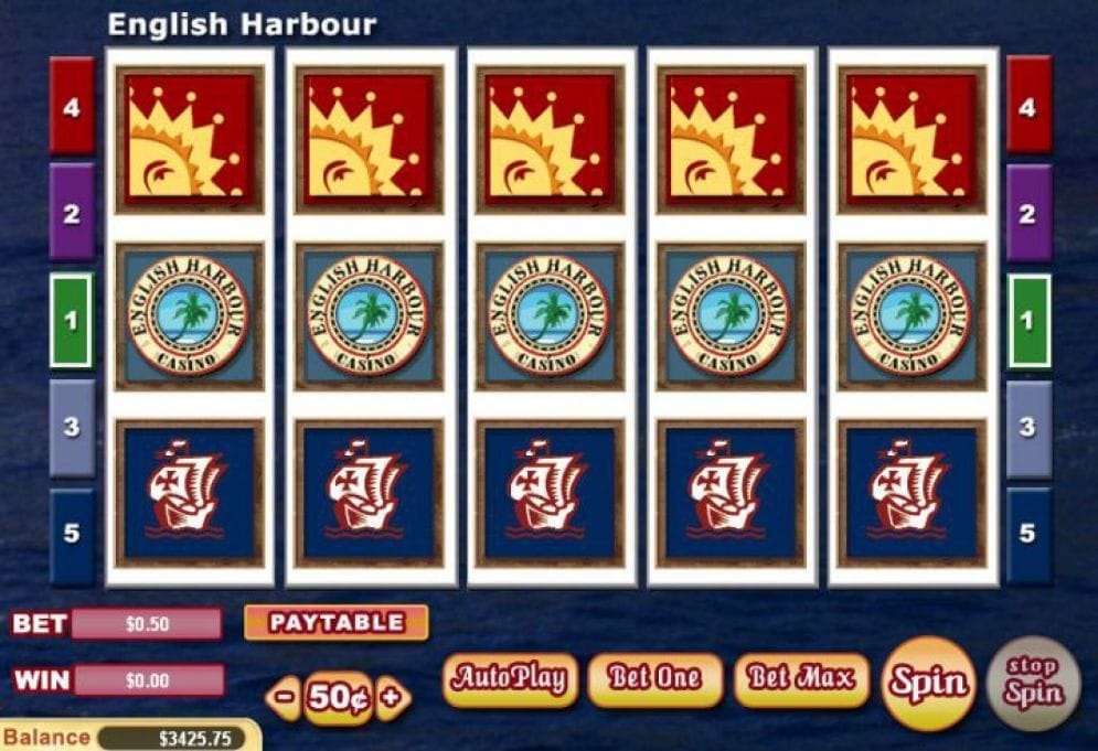 English Harbour online Slotmaschine