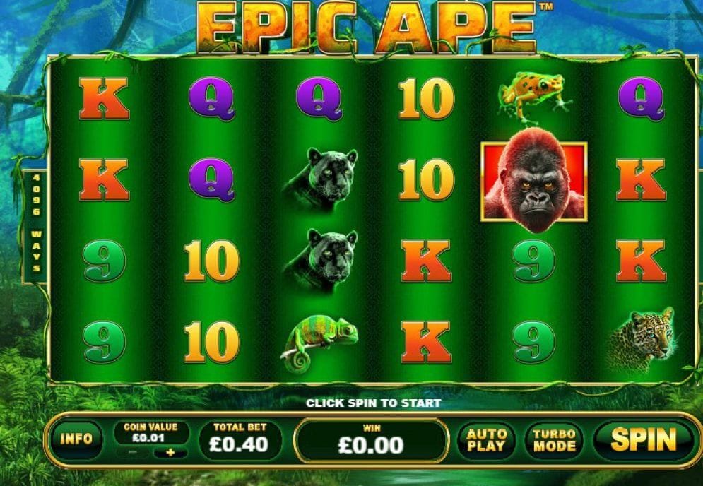 Epic Ape online Automatenspiel