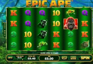 Epic Ape Video Slot online spielen
