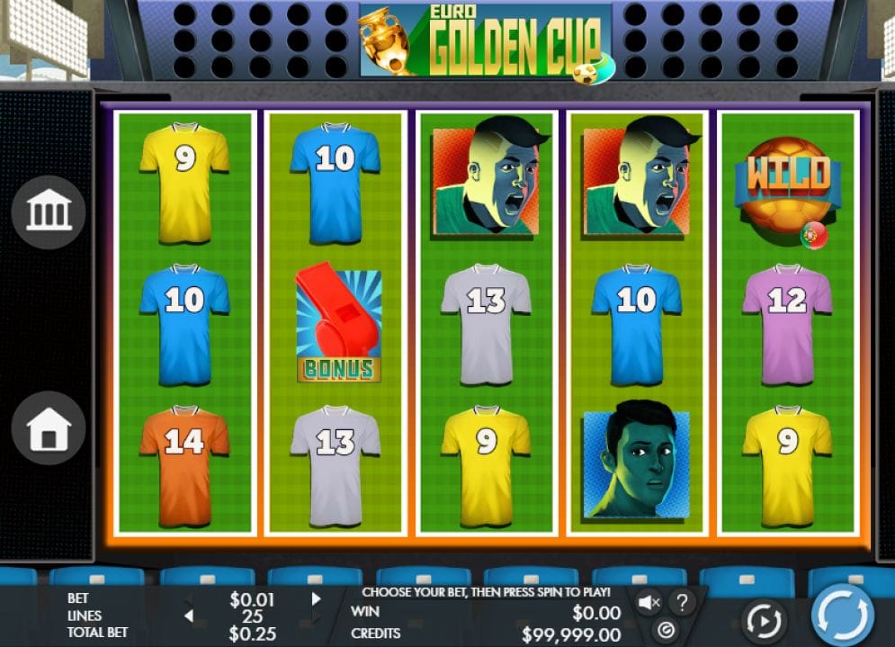 Euro Golden Cup online Spielautomat