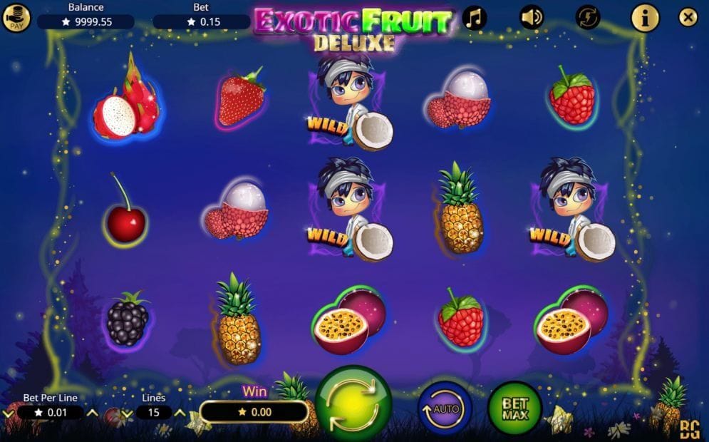 Exotic Fruit Deluxe Automatenspiel