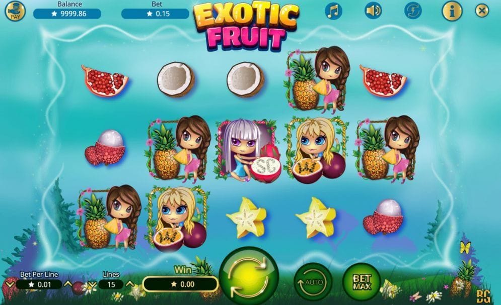 Exotic Fruit online Videoslot