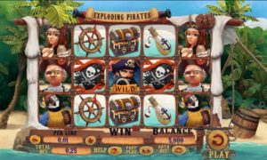 Exploding Pirates Spielautomat freispiel