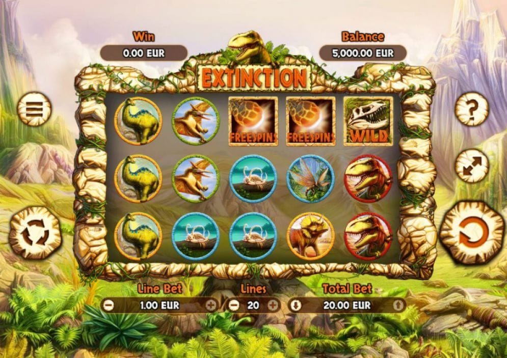 Extinction online Video Slot