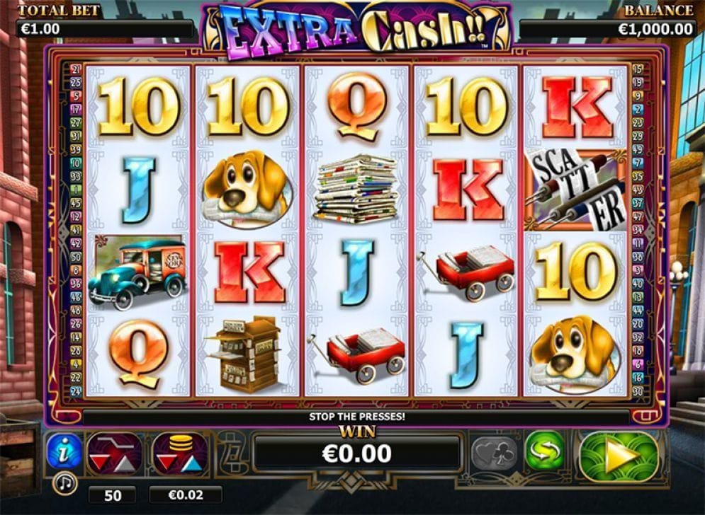 Extra Cash Casino Spiel