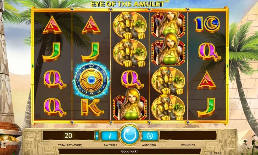 Eye of the Amulet online Casino Spiel