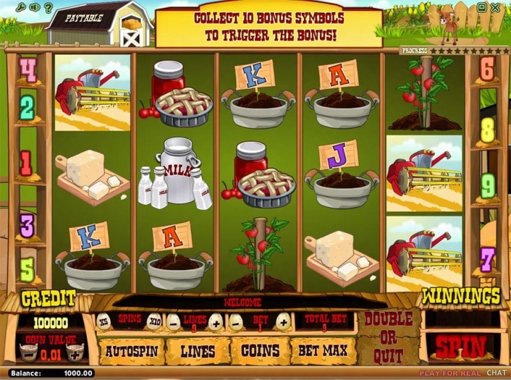Farm Fair online Geldspielautomat