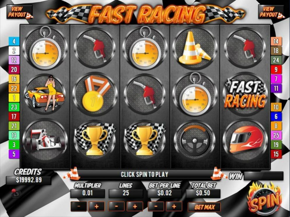 Fast Racing Video Slot
