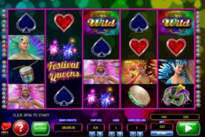 Festival Queens Casino Spiel kostenlos spielen