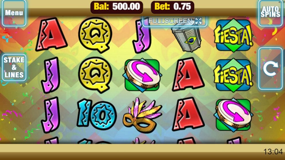 Fiesta online Casino Spiel