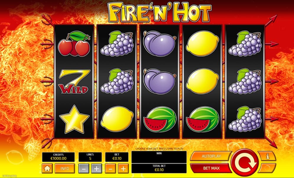 Fire’n’Hot online Spielautomat