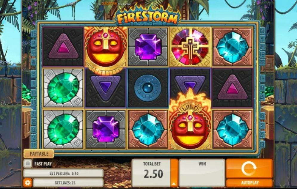 Firestorm online Spielautomat