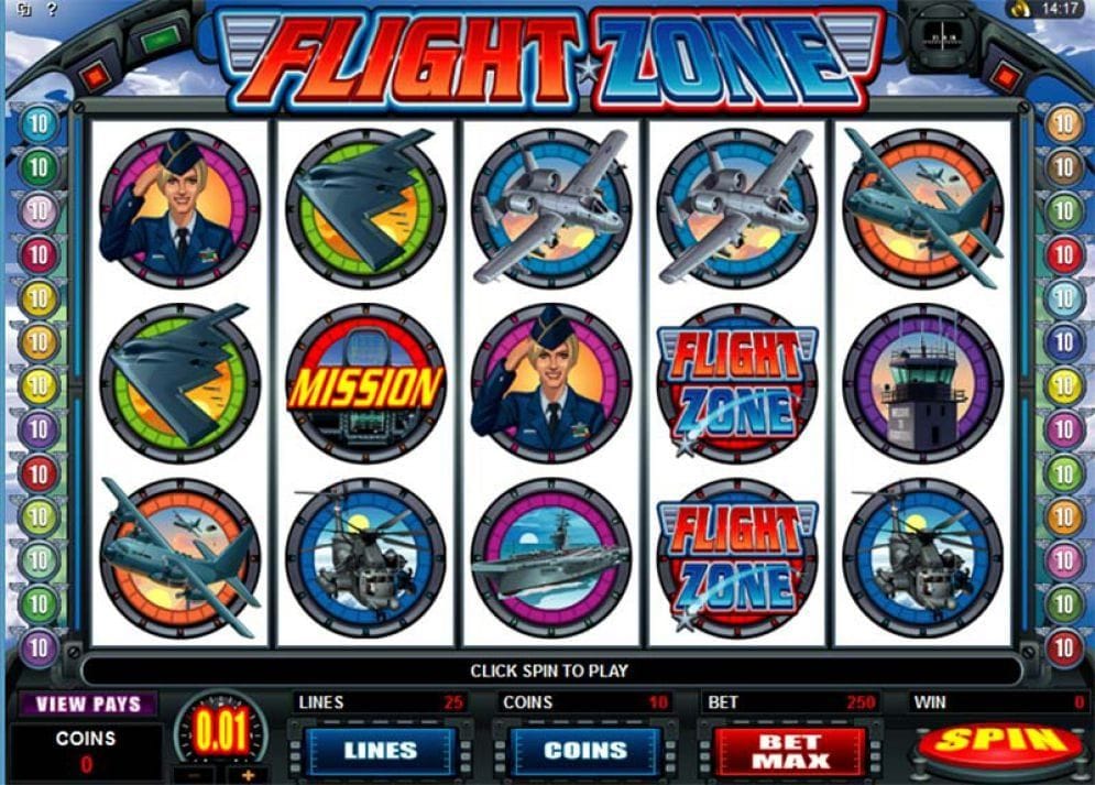 Flight Zone online Geldspielautomat