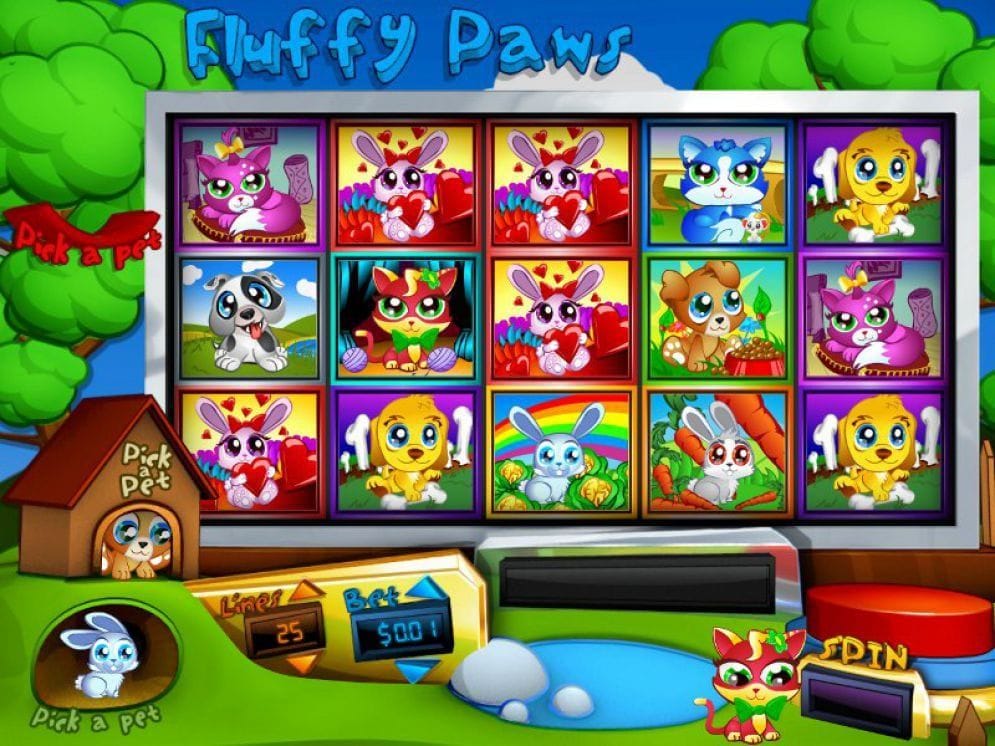 Fluffy Paws online Geldspielautomat