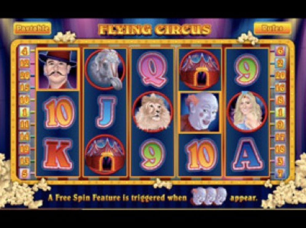 Flying Circus online Casinospiel